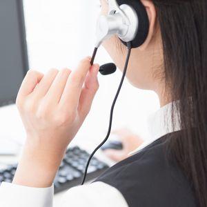 コールセンターのオペレーター