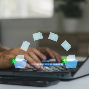 データバックアップのイメージ