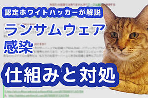 【認定ホワイトハッカーが解説】ランサムウェア感染の仕組みと対処